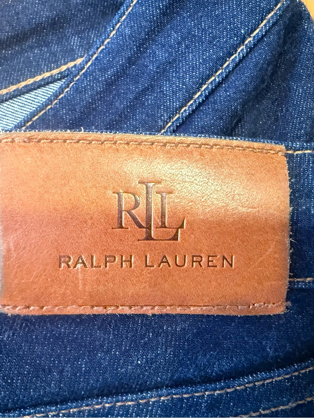 Ralph Lauren Woman's  Dark Wash Denim Jeans